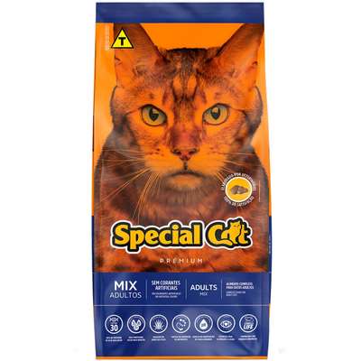Ração Special Cat Mix Premium para Gatos Adultos